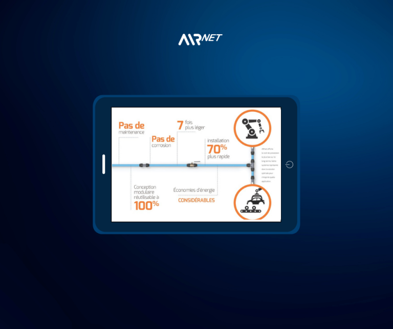 La tuyauterie d’air la plus rentable au long terme !
